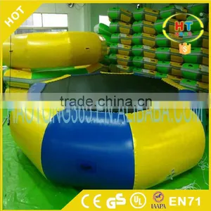 Inflatable Adult and Kid Bouncer Jumping Bed Water Park Floating Water Trampoline for Sale thumbnail-2