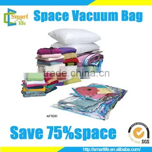 PET PE 0.07mm Clothing Storage Bags Vacuum thumbnail-1