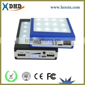 High Capacity Camping Lantern Solar Power Bank 12000MAH thumbnail-2