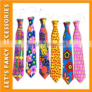 Cheaper Plastic Ealstic Carnival Necktie Party Neckwear thumbnail-3