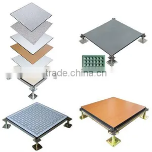 Guangzhou MDF Antistatic Wood Core Panel Raised Floor Systems thumbnail-2