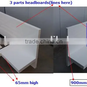 High Gloss White Bedroom Set New Design thumbnail-4