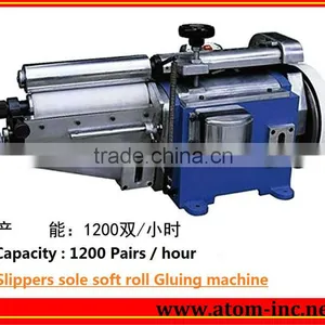 Good Quality Slippers Sole Soft Roll Gluing Machine thumbnail-1