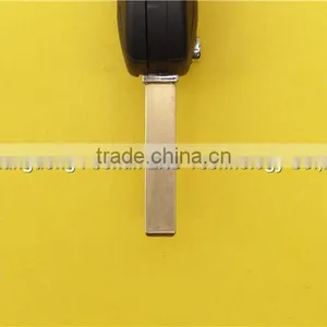 Peugeot Car Key 3 Button Flip Remote Replacement Key Shell With Groove Blade thumbnail-4