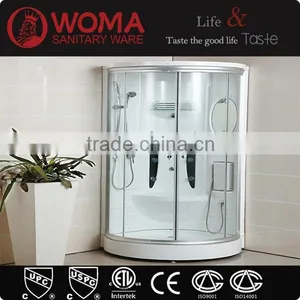 2016 Luxury Shower Stalls Steam Room With White Color Acrylic Basin thumbnail-1