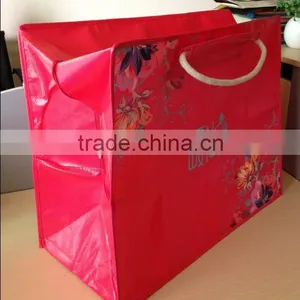 Foldable Large Shopping Bag With Zipper for Quilt Packing thumbnail-2