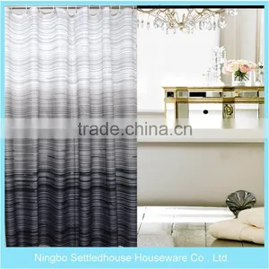 Factory Rotary Printing Mildew Resistant Fabric Shower Curtain, Home Goods Shower Curtains thumbnail-2