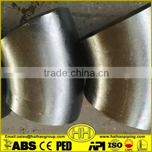 China Supplier ASTM A234 WPB Carbon Steel Fitting 90 Degree Elbow With ISO Certificate thumbnail-1