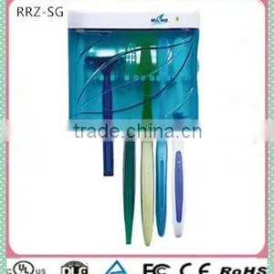 Wall-mounted Holder Uv Toothbrush Sanitizer for Dust Proof and Disinfect thumbnail-1