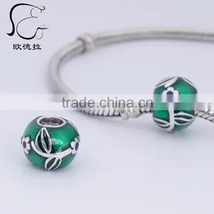 S925 Sterling Silver Charms-- Enamel Charms thumbnail-3
