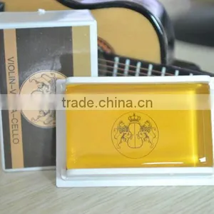 Made In China Violin Shape Rosewood Box Packaged Violin Rosin Case. thumbnail-3