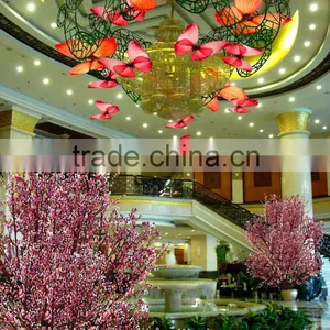 GRC Indoor Decoration Artificial Cherry Blossom Tree thumbnail-1