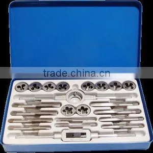 24PCS (TITANIUM COATED) METRIC TAP & DIE SET thumbnail-1