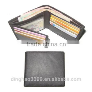 Hot Sale Business Wallet Leather Credit Card Holder Men's Travel Wallet thumbnail-4