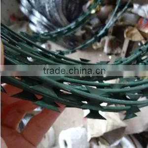 Razor Wire Fencing for Military Base thumbnail-1