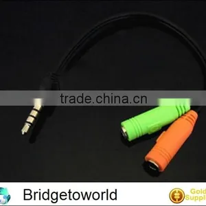 SIPU 3.5mm Headphone Jack y Splitter Audio Adapter Cable Voice Recorder thumbnail-1