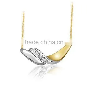 18k Diamond Necklace/diamond Jewelry thumbnail-1