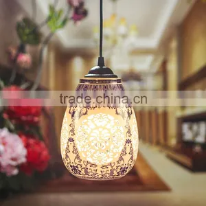 Jingdezhen Ceramic Linear Pendant Light Hanging Pendant Light thumbnail-3