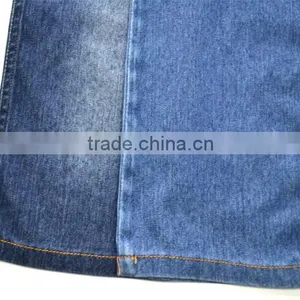 54%cotton 36%polyester 10%spandex 315gsm Twill Indigo Knitted Denim thumbnail-1