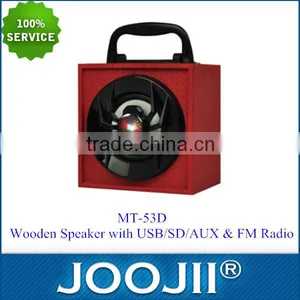 Hot Product USB SD AUX Active Speaker With fm Radio thumbnail-1