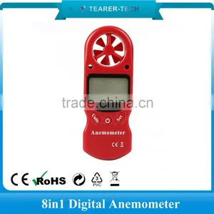 Digital Mini Handheld Wind Speed Meter TL-300 Scale Anemometer Thermometer Device thumbnail-1