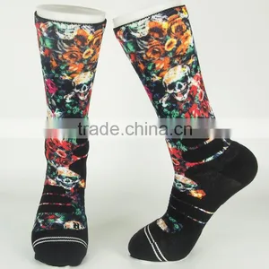 Elite Custom Sublimation Socks Digital Printing Socks Custom Design Socks thumbnail-2