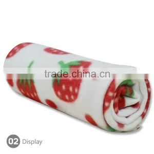 Sightly Promotion Striated Figure Printed Polar Fleece Blanket thumbnail-4