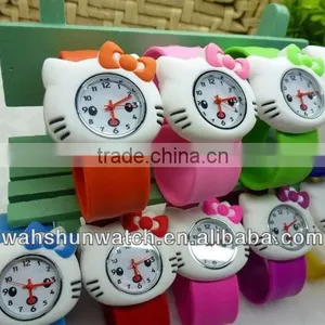Wholesale Popular Cute Hello Kitty Slap Watch thumbnail-1