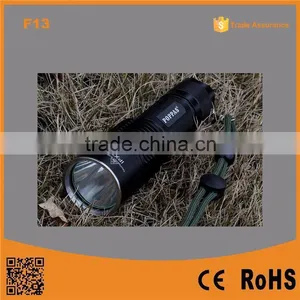 F13 High Power Aluminium Body Rechargeable Battery Tactical Torch Lights thumbnail-1
