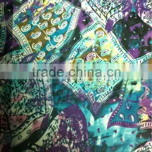 US$ 1/M up Chiffon Print Fabric Textile Stock Stocklot026 thumbnail-1