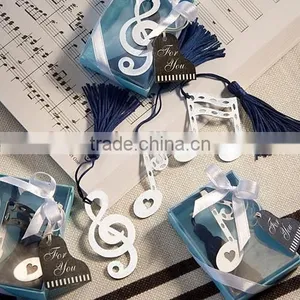 Wedding Favors Musical Note Bookmark thumbnail-1
