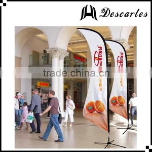 5m Height Indoor Promotional Printed Flags/printed Decorative Knifed Flags and Banners for Sale thumbnail-1