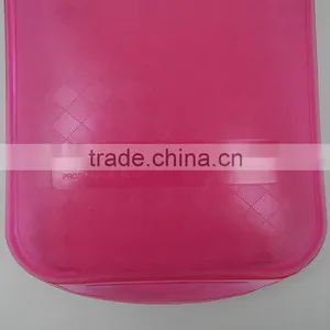 BS Standard PVC Water Bottle 750ml Small Cross-hatched Pink thumbnail-3