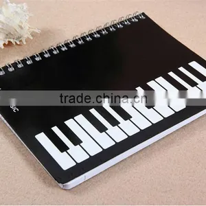 Notes Piano Keyboard 32k Notebook Notepad Diary Music Stationery thumbnail-3