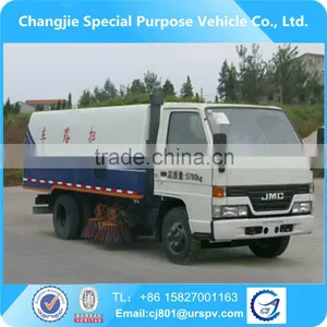 JMC 4-10cbm Road Sweeper Truck With Cleaning Brushes thumbnail-1