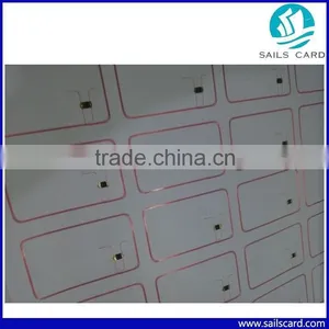 Customized 6x8 Layout RFID Inlay for ISO14443A F08 Smart Card thumbnail-1