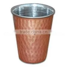 Pure Copper Tumbler Cup Glass Pint Glass thumbnail-1