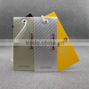 Stripes Silver Color Paper Tags For Labels thumbnail-3