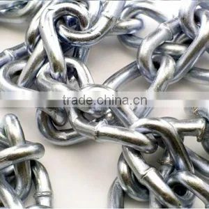 316 Stainless Steel Welded Twist Link Chain thumbnail-2