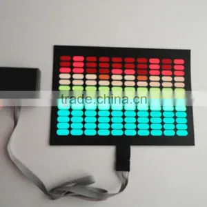 High Quality Customized Design el Lighting T-shirt thumbnail-2
