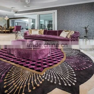 Irregular Rugs, Round Rugs, Silk Rugs thumbnail-1