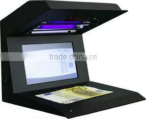 Counterfeit Money Detector E-UVD With UV,IR Detections, Big Lcd Display thumbnail-1