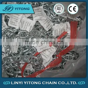 Professional Industrial G80 Lifting Steel Lashing Chains For Electric Hoists thumbnail-4