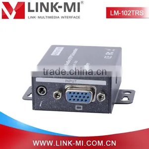 LINK-MI LM-102TRS 200m VGA Extender Sender Receiver Over Cat5 Support Local and Remote VGA Monitors thumbnail-6