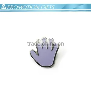 Custom Enamel Metal Palm Badge thumbnail-1
