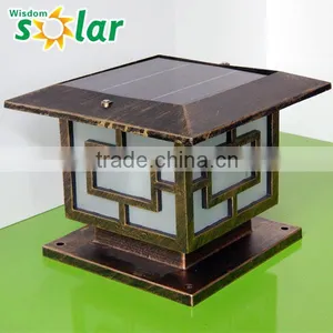 Solar Pillar Light Led Solar Lights IP65 Solar Outdoor Lighting,solar Post Cap Light thumbnail-2