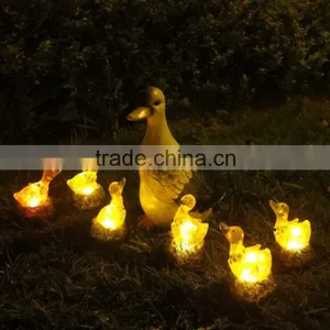 Little Duck Animal Figurines Solar Sensor Lights thumbnail-5