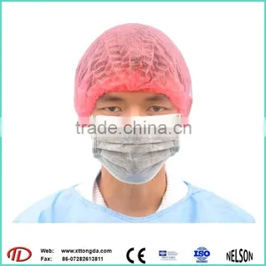 Nonwoven Disposable Doctor Hat Sugical Bouffant Mob Cap thumbnail-1