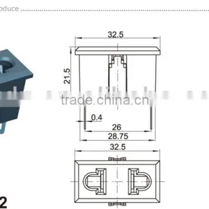 ac Power Socket With Fuse,Dc Adapter Connector,pure Copper With Gold Plated RCA Connector thumbnail-5