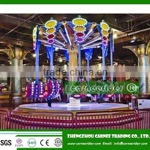 Popular Stimulation Amusement Fairground Park Rides Spiral Jet Air Shot for Sale thumbnail-1